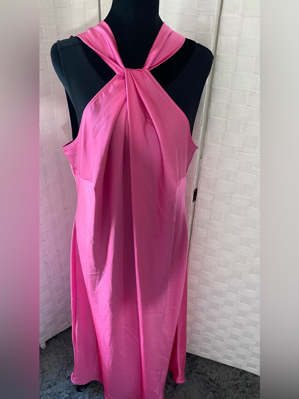 a new day Pink Halter-Style Maxi Dress - Picture 10 of 14